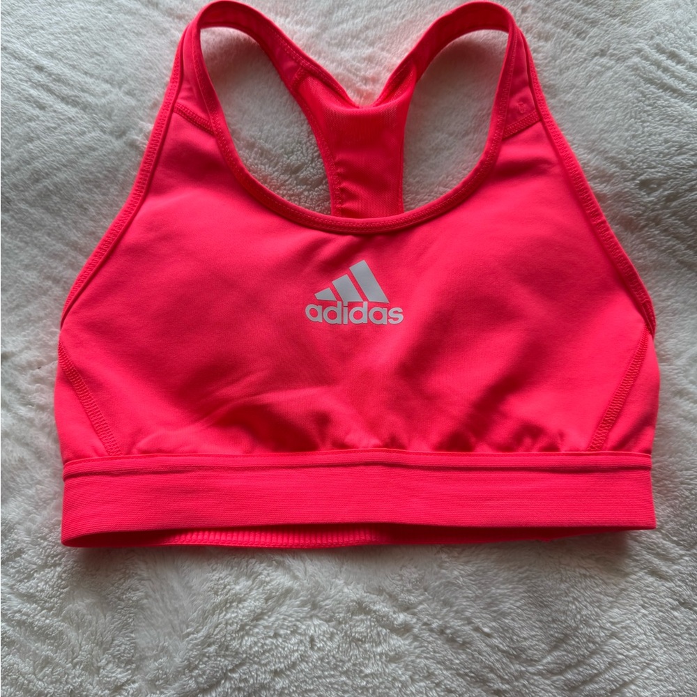 Adidas Blue Performance Sports Bra- NEW